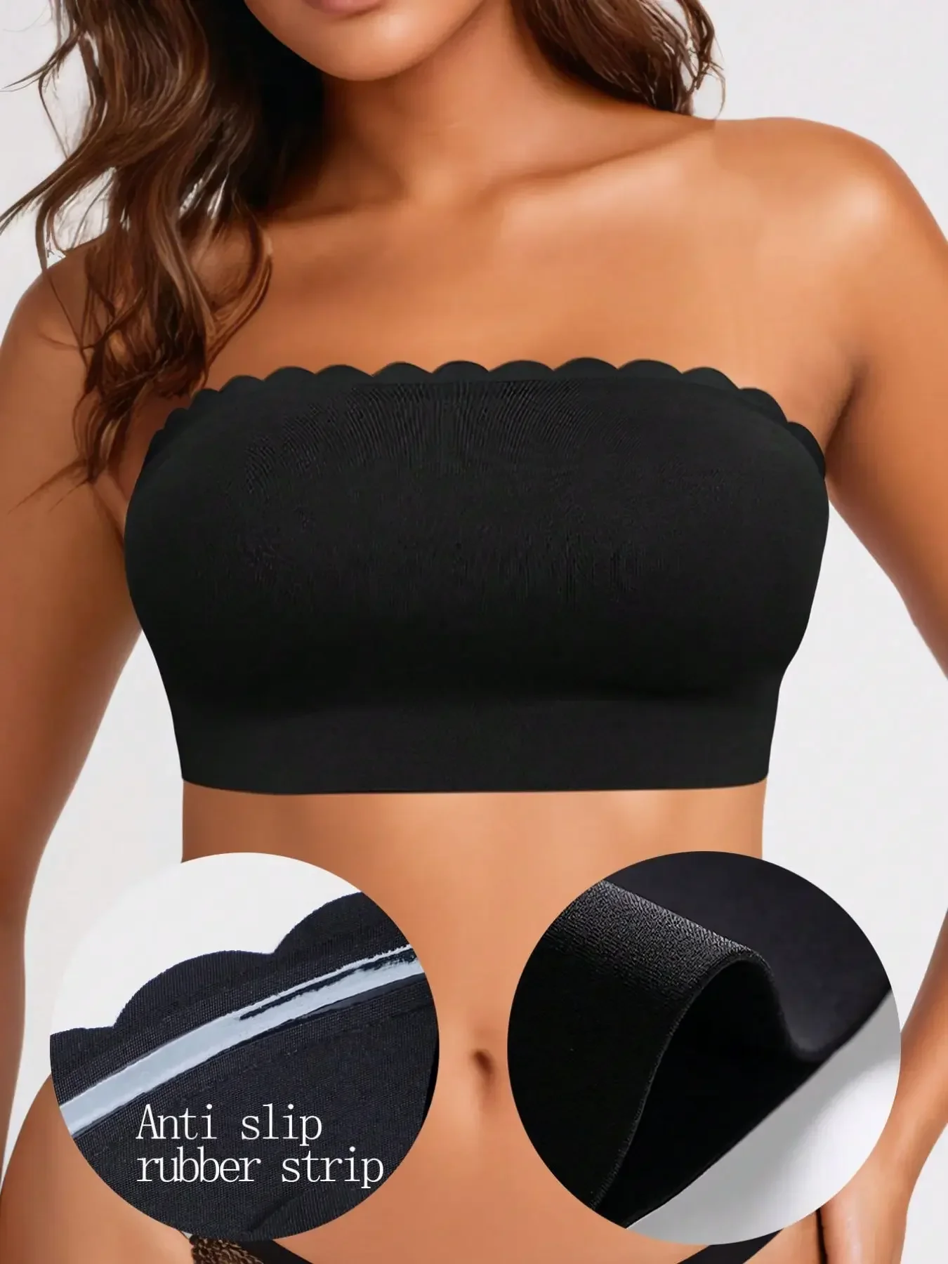 Bralette Wireless Soft - Biustonosz bez ramiączek dla kobiet, bezszwowy