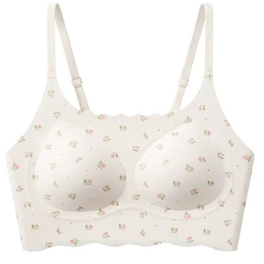 Bralette Wireless Soft - Uroczy biustonosz treningowy dla nastolatek z