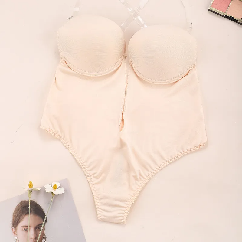 Damskie modelujące body z bius – Shapewear Bodysuit Firm recenzja i cena
